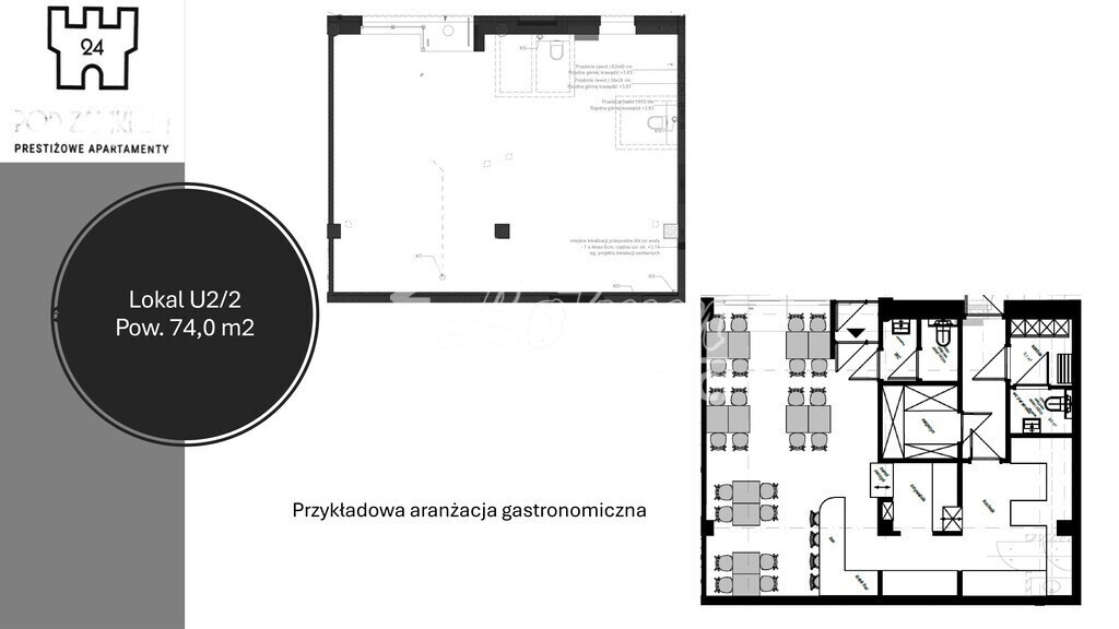 Lokal na gastronomię do wynajęcia, 134,8&nbsp;m², Szczecin, Stare Miasto, Warzywna - zdjęcie 10