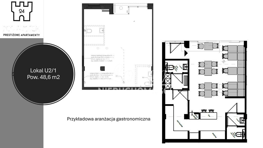 Lokal na gastronomię do wynajęcia, 134,8&nbsp;m², Szczecin, Stare Miasto, Warzywna - zdjęcie 11