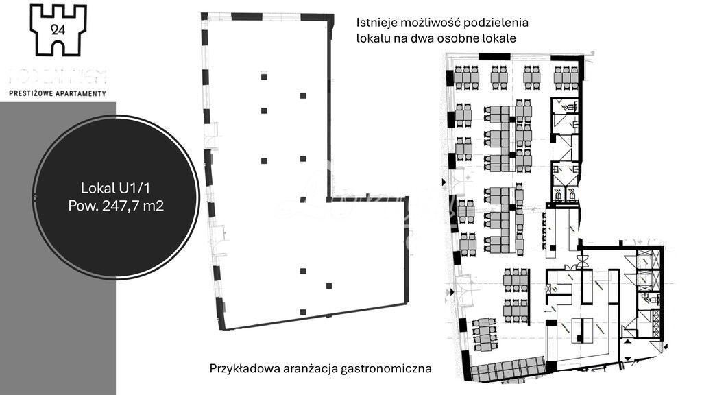 Lokal na gastronomię do wynajęcia, 134,8&nbsp;m², Szczecin, Stare Miasto, Warzywna - zdjęcie 14