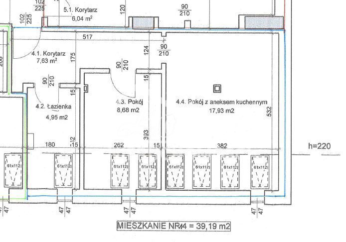 Mieszkanie 39,19&nbsp;m², Szczecin - zdjęcie 2