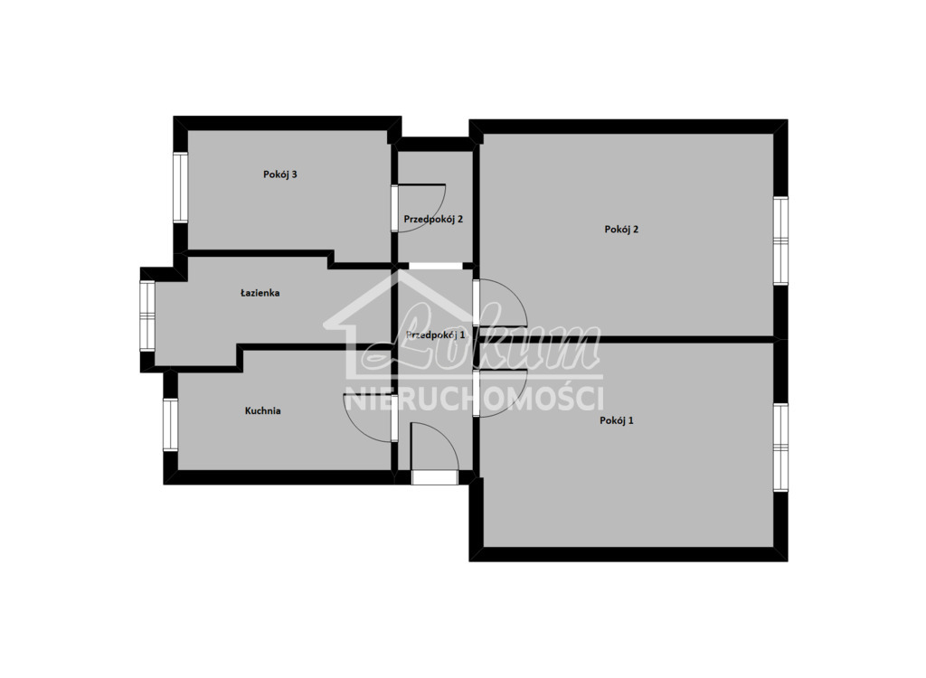 Mieszkanie 60,92&nbsp;m², Szczecin, Centrum, Pocztowa - zdjęcie 3