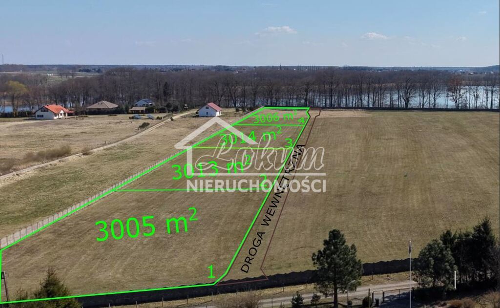 Działka budowlana 3005&nbsp;m², Zabierzewo - zdjęcie 1