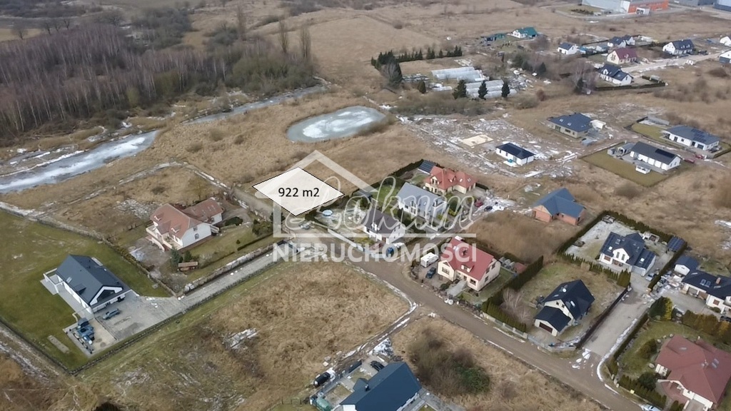 Działka budowlana 922&nbsp;m², Mierzyn - zdjęcie 1