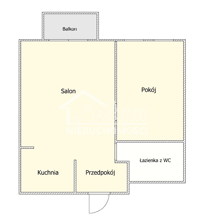 Mieszkanie 41,73&nbsp;m², Szczecin, Warszewo, Belgijska - zdjęcie 14
