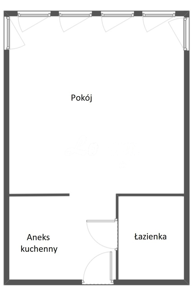 Mieszkanie 32,1&nbsp;m², Szczecin - zdjęcie 11