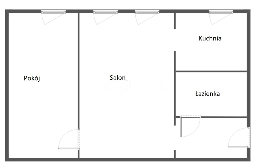 Mieszkanie 46,08&nbsp;m², Szczecin - zdjęcie 11