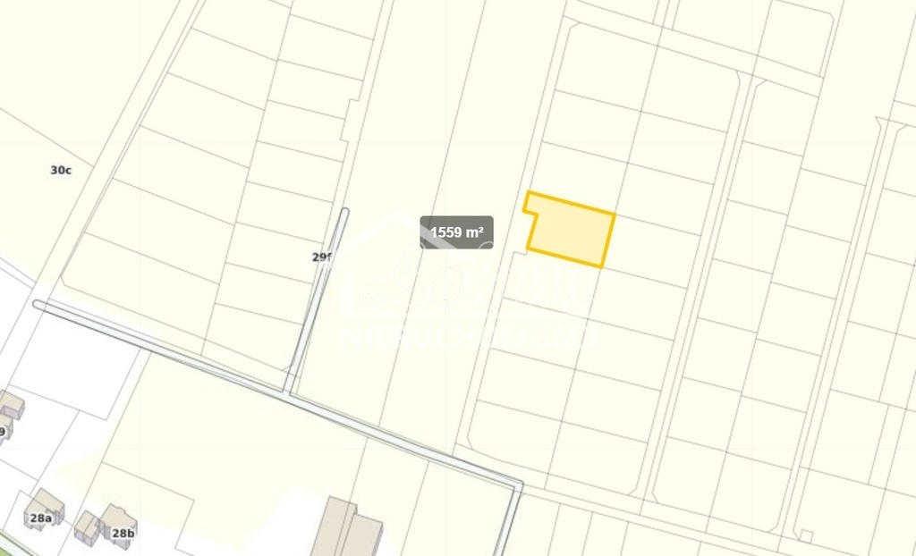 Działka budowlana 1559&nbsp;m², Niedźwiedź - zdjęcie 1