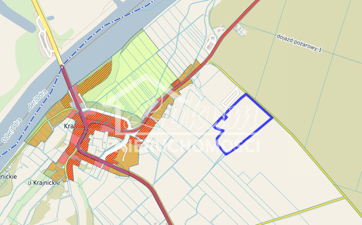 Działka rolna 6,61&nbsp;ha, Krajnik Dolny - zdjęcie 1