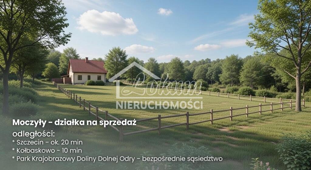 Działka rolna 3159 m², Moczyły - zdjęcie 1