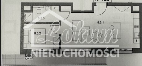 Mieszkanie 39,51&nbsp;m², Szczecin, Pomorzany, Zygmunta Chmielewskiego - zdjęcie 8
