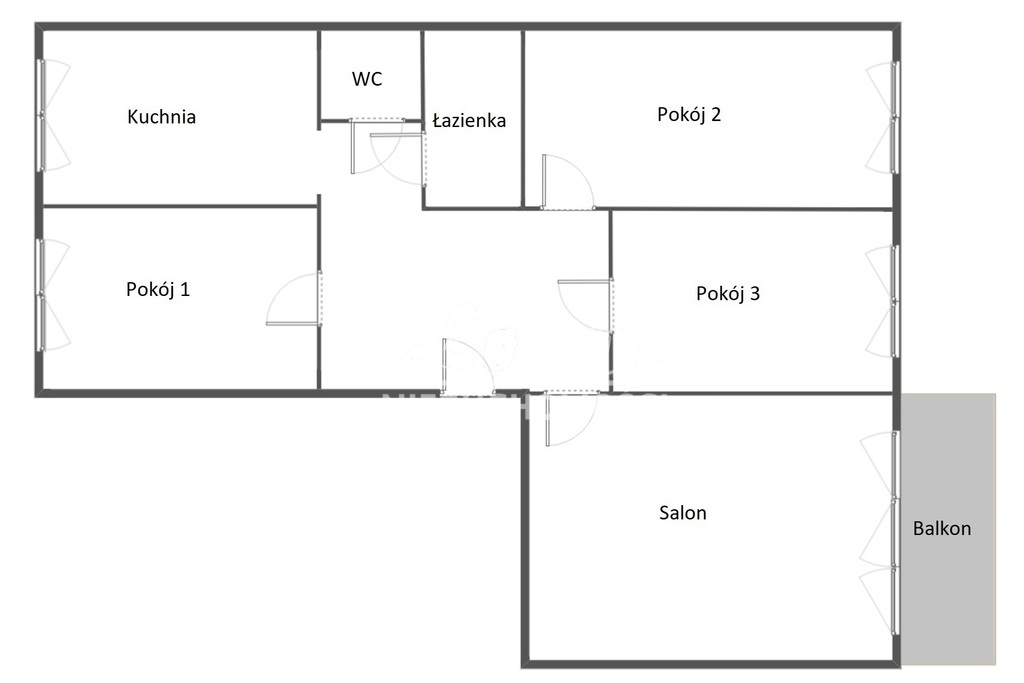 Mieszkanie 70,4&nbsp;m², Szczecin - zdjęcie 15