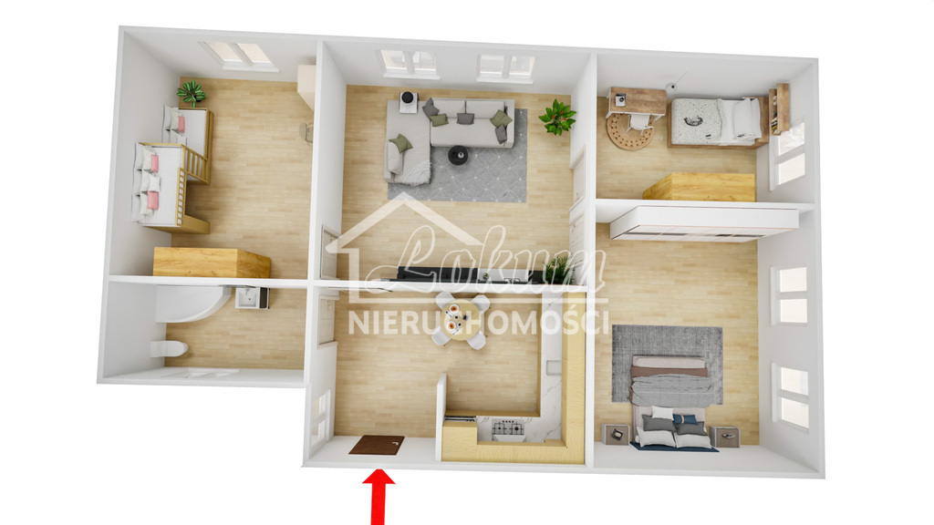 Mieszkanie 87,89&nbsp;m², Chociwel, Armii Krajowej - zdjęcie 18