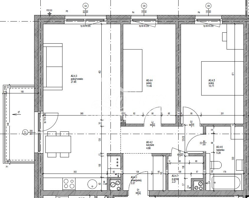 Mieszkanie 68,84&nbsp;m², Mierzyn, Spółdzielców - zdjęcie 1
