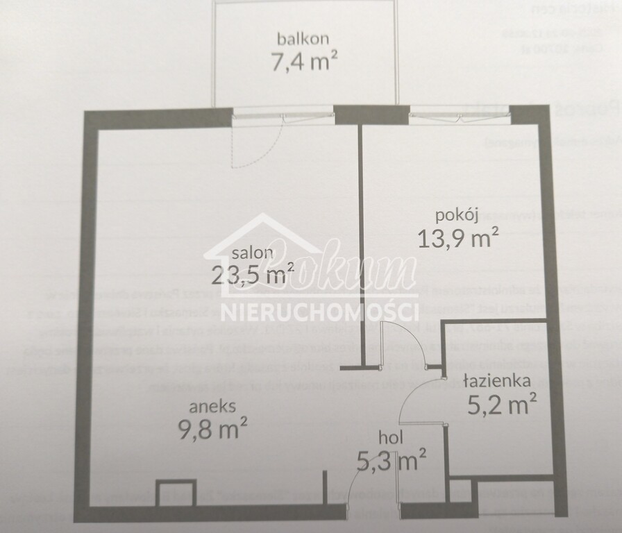 Mieszkanie 57,8&nbsp;m², Szczecin - zdjęcie 2