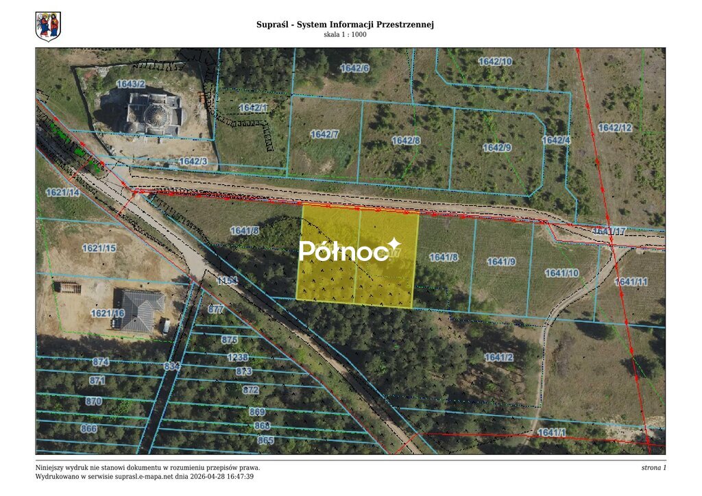 Działka budowlana 1000&nbsp;m², Karakule - zdjęcie 3
