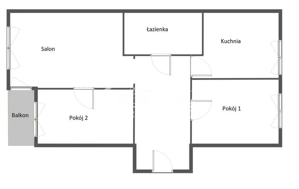 Mieszkanie 56,86&nbsp;m², Szczecin - zdjęcie 8