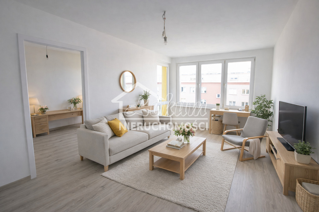 Mieszkanie 56,86&nbsp;m², Szczecin - zdjęcie 2