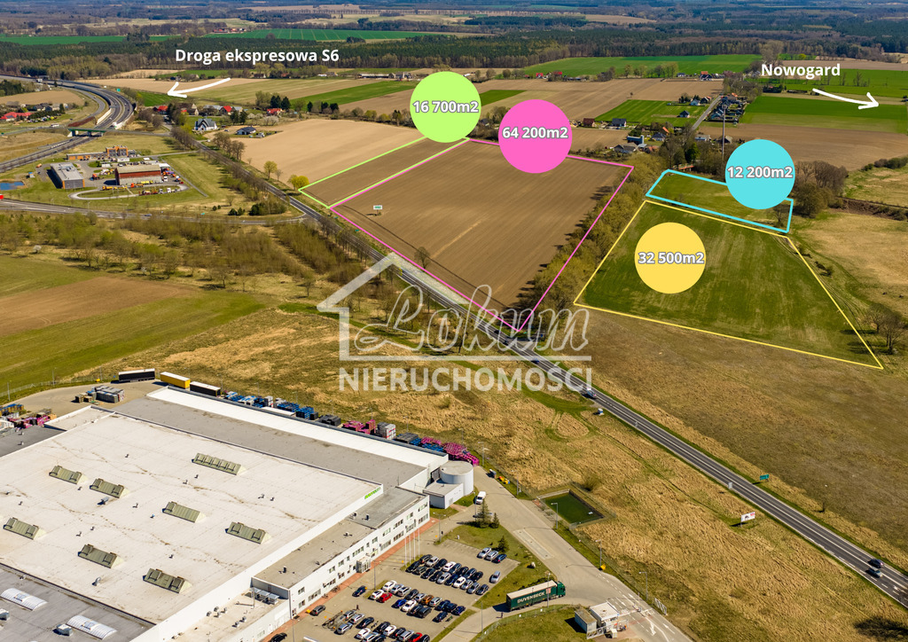 Działka inwestycyjna 12,63&nbsp;ha, Wojcieszyn - zdjęcie 1