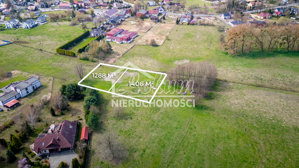 Działka budowlana 1288&nbsp;m², Tanowo, Dębowa - zdjęcie 1