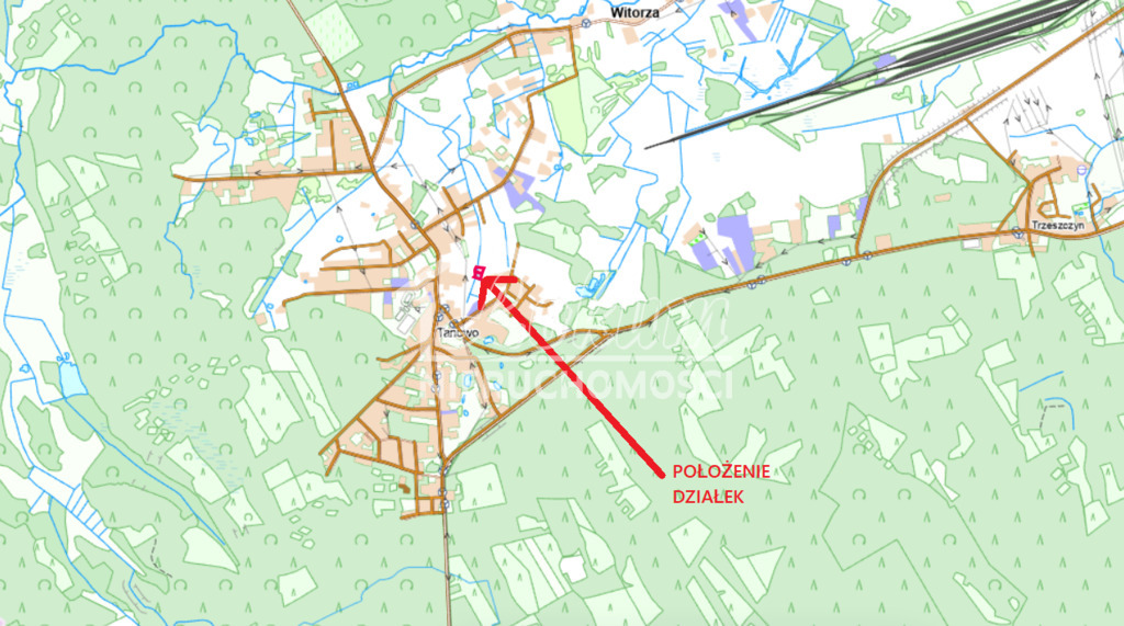 Działka budowlana 1288&nbsp;m², Tanowo, Dębowa - zdjęcie 6