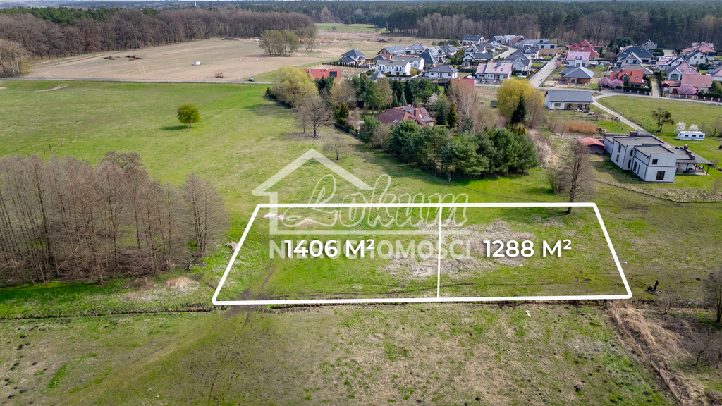 Działka budowlana 1288&nbsp;m², Tanowo, Dębowa - zdjęcie 3