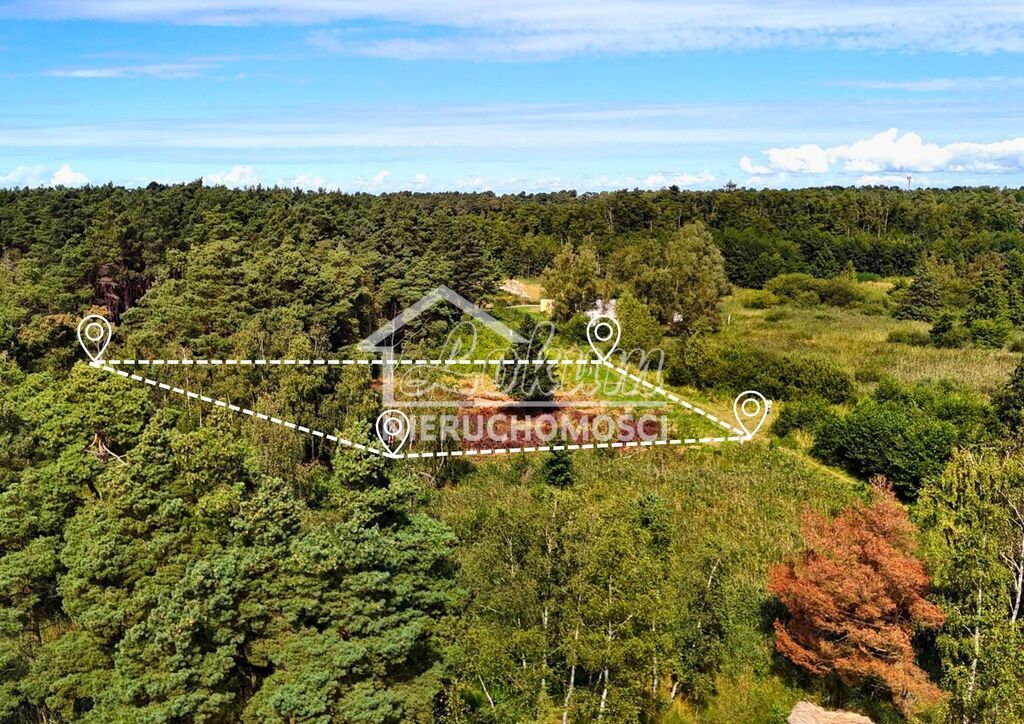 Działka budowlana 1817&nbsp;m², Międzywodzie - zdjęcie 1