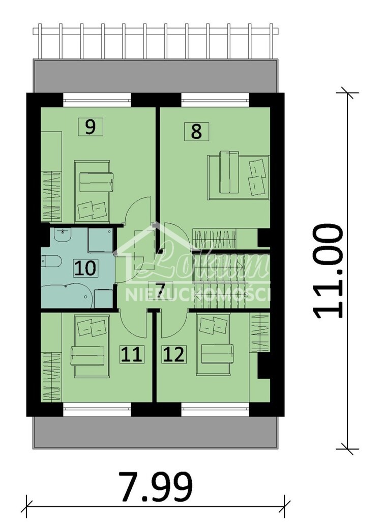 Dom 121,04&nbsp;m², Tanowo - zdjęcie 5