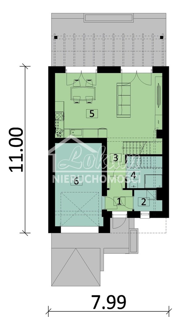 Dom 121,04&nbsp;m², Tanowo - zdjęcie 4