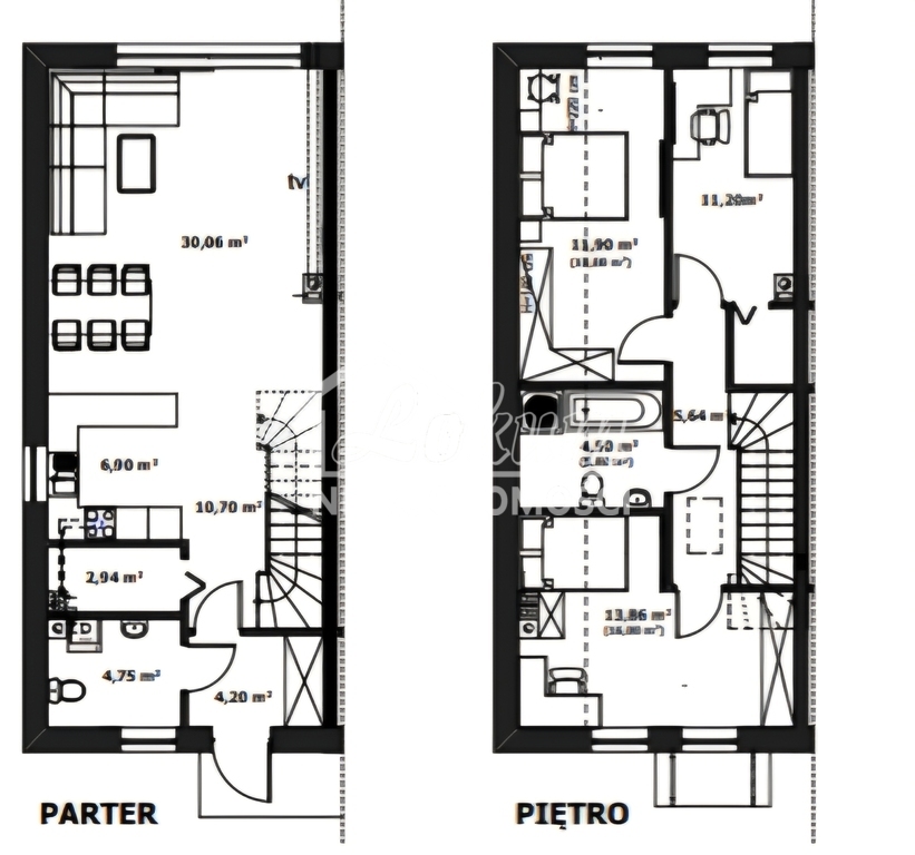 Dom 113,19&nbsp;m², Dołuje - zdjęcie 2