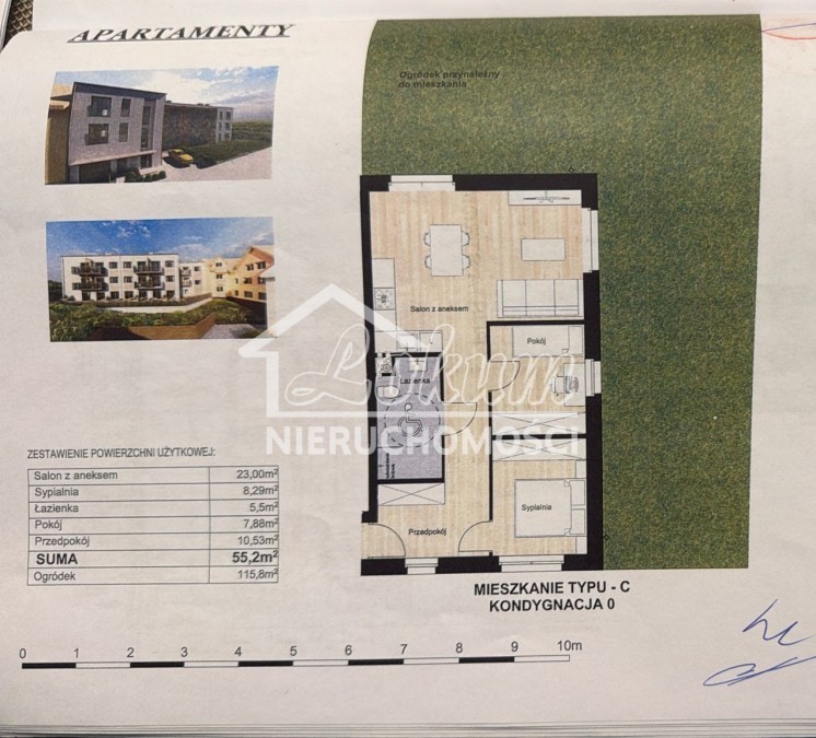 Mieszkanie 55,2&nbsp;m², Szczecin - zdjęcie 12