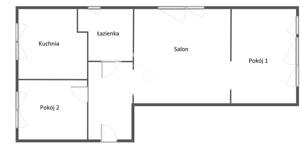 Mieszkanie 47,92&nbsp;m², Police - zdjęcie 10