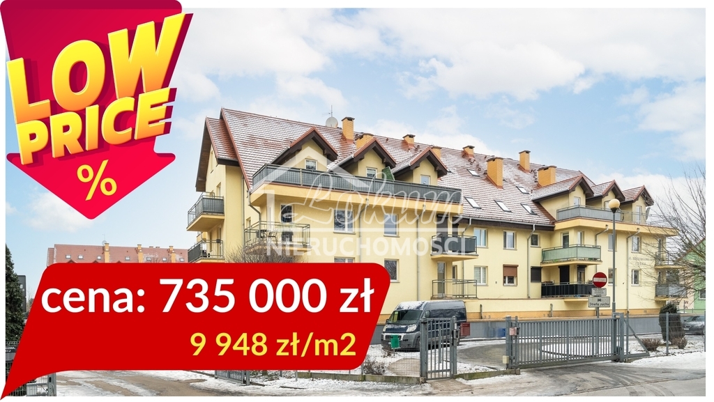 Mieszkanie 73,88&nbsp;m², Szczecin, Dąbie, Szybowcowa - zdjęcie 1