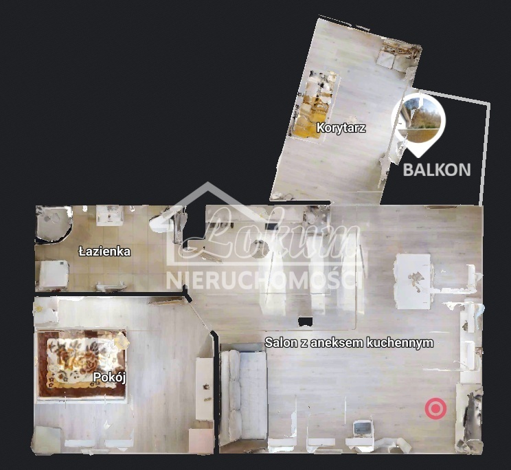 Mieszkanie 66,5&nbsp;m², Międzywodzie, Szkolna - zdjęcie 2