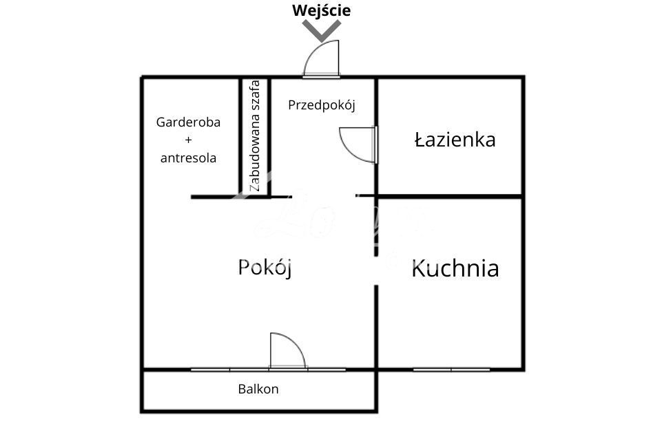 Mieszkanie 30,81&nbsp;m², Szczecin, Pogodno, Eugeniusza Romera - zdjęcie 12