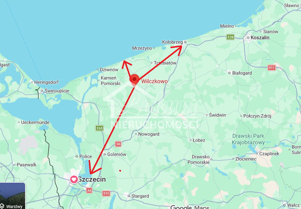 Działka budowlana 1031&nbsp;m², Wilczkowo - zdjęcie 4