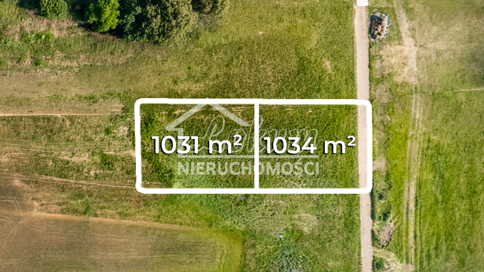 Działka budowlana 1031&nbsp;m², Wilczkowo - zdjęcie 3