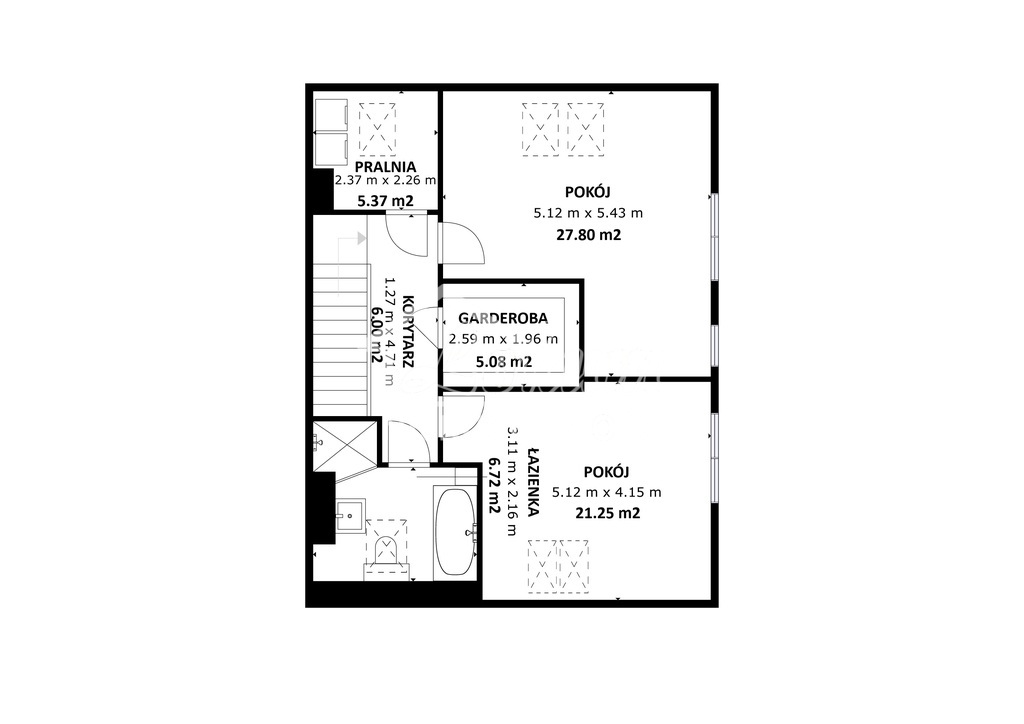 Mieszkanie 119,88&nbsp;m², Szczecin, Gumieńce, Polskich Marynarzy - zdjęcie 13