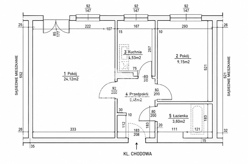 Mieszkanie 46,85 m², Szczecin, Pomorzany, Xawerego Dunikowskiego - zdjęcie 5