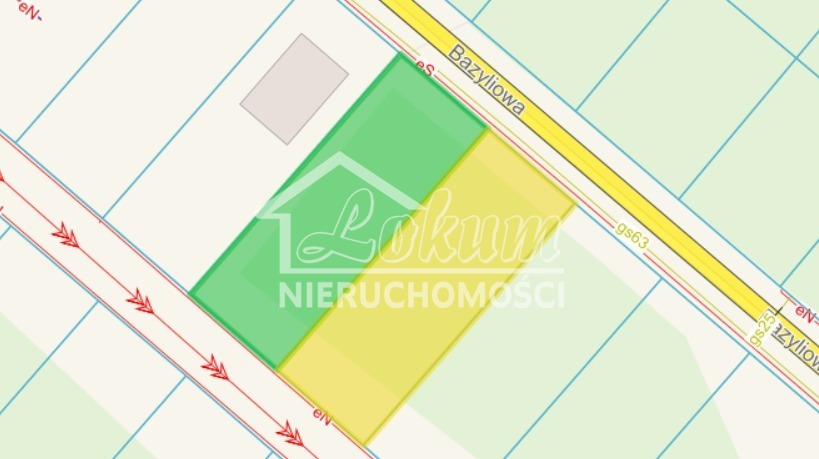 Działka budowlana 903&nbsp;m², Bezrzecze, Bazyliowa - zdjęcie 2