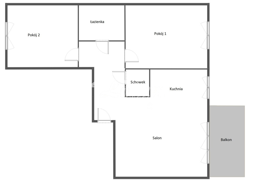 Mieszkanie 67,64&nbsp;m², Szczecin - zdjęcie 11