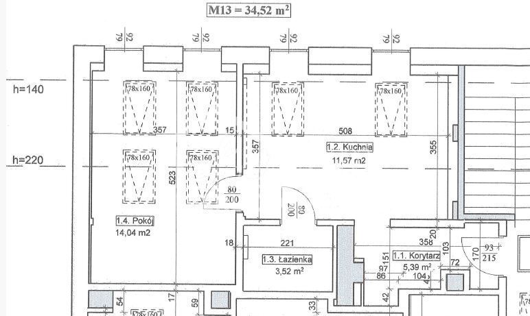 Mieszkanie 34,52&nbsp;m², Szczecin - zdjęcie 2