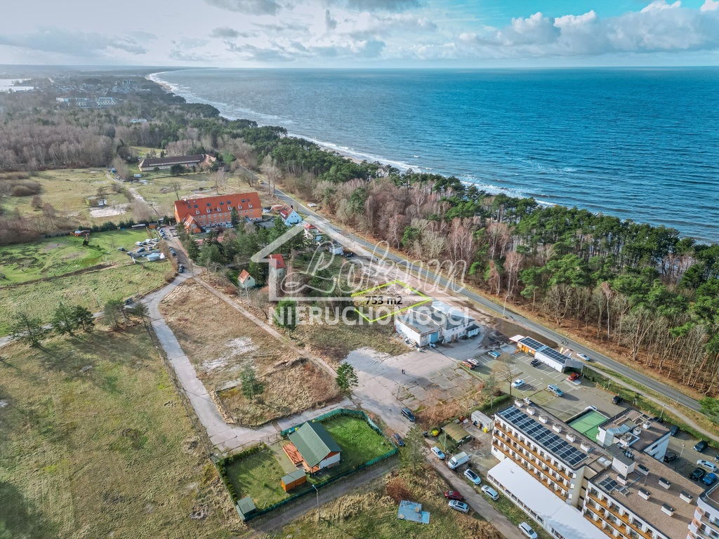 Działka budowlana 753 m², Mielno - zdjęcie 1