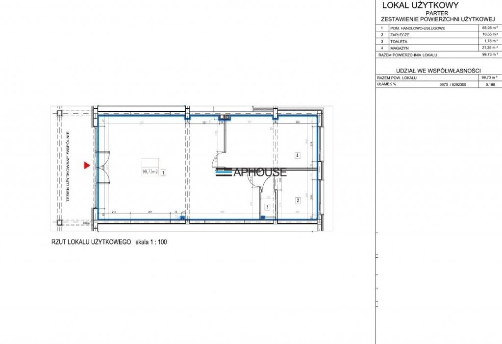 Lokal usługowy do wynajęcia, 99 m², Kraków, Przemysłowa - zdjęcie 2