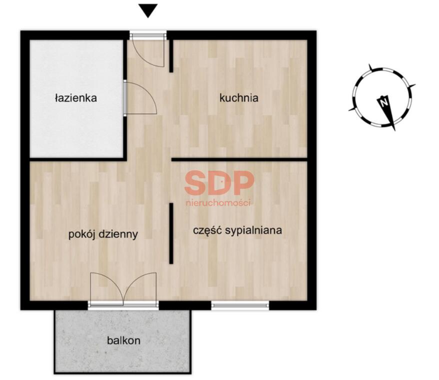 Mieszkanie 33 m², Wrocław, Michalczyka - zdjęcie 13