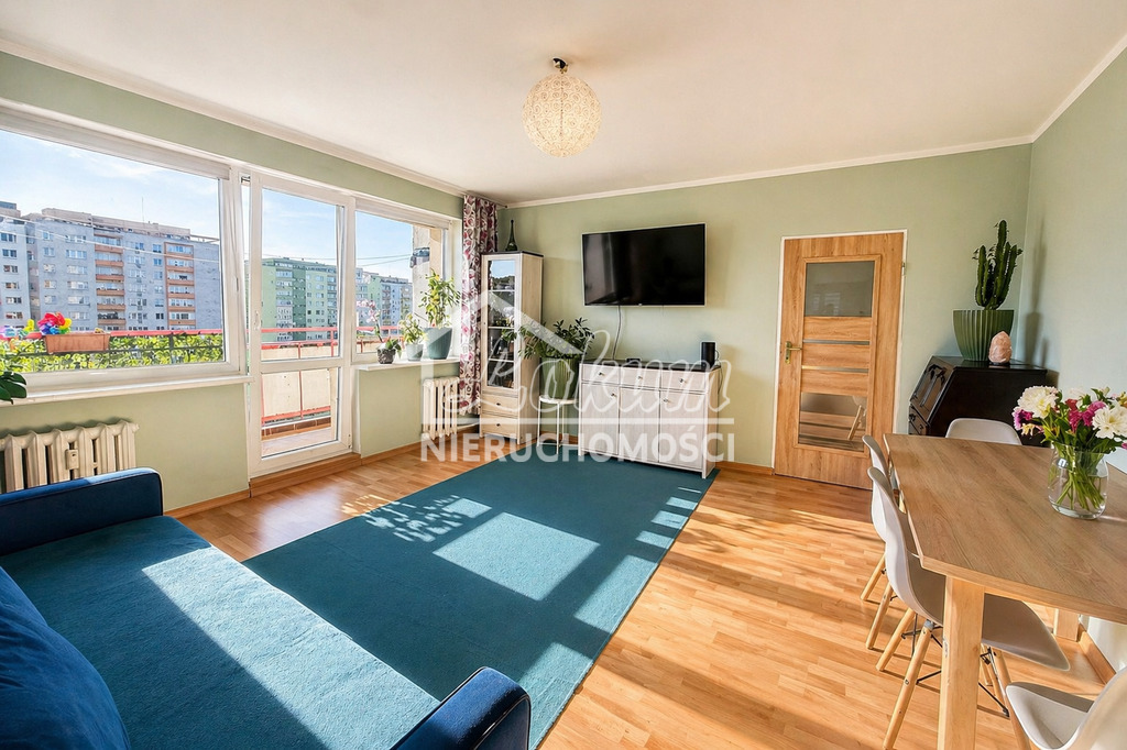 Mieszkanie 59,9&nbsp;m², Szczecin, Zdroje, Walecznych - zdjęcie 2