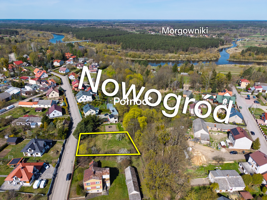 Działka budowlana 1021&nbsp;m², Nowogród - zdjęcie 3