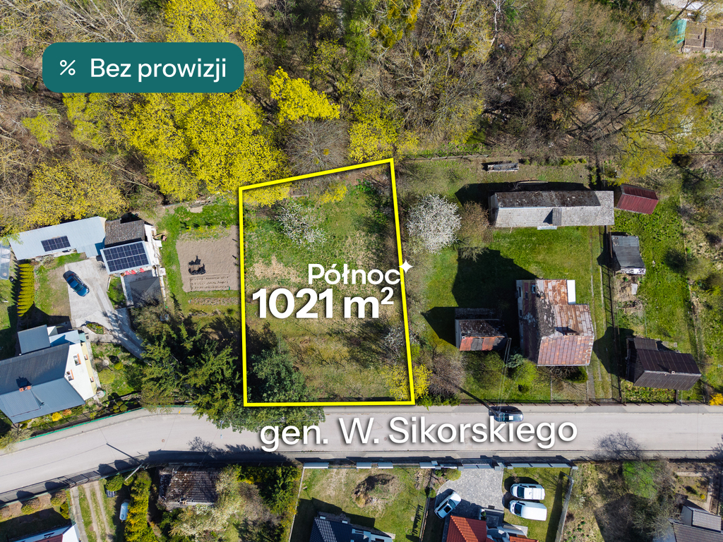 Działka budowlana 1021&nbsp;m², Nowogród - zdjęcie 1
