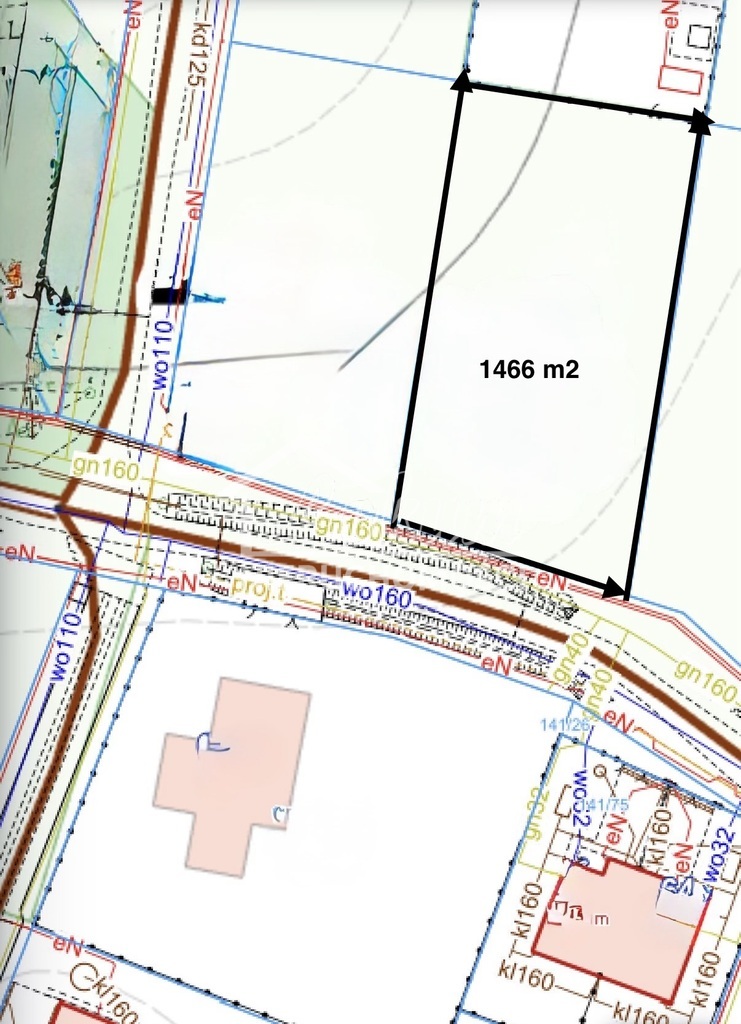 Działka budowlana 1466&nbsp;m², Pilchowo, Warszewska - zdjęcie 4