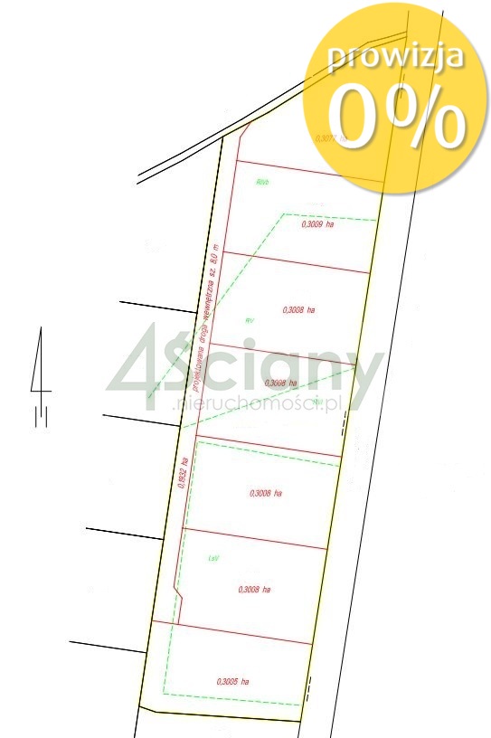 Działka rolna 3008 m², Chudolipie - zdjęcie 2