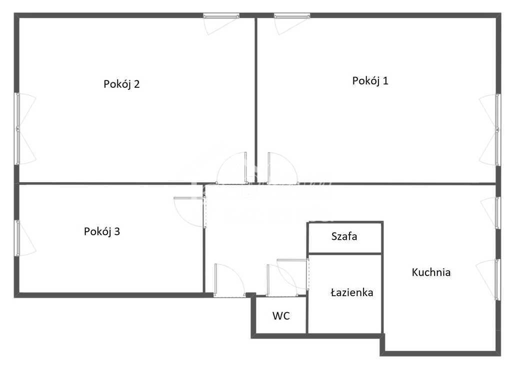 Mieszkanie 64,86&nbsp;m², Szczecin - zdjęcie 11